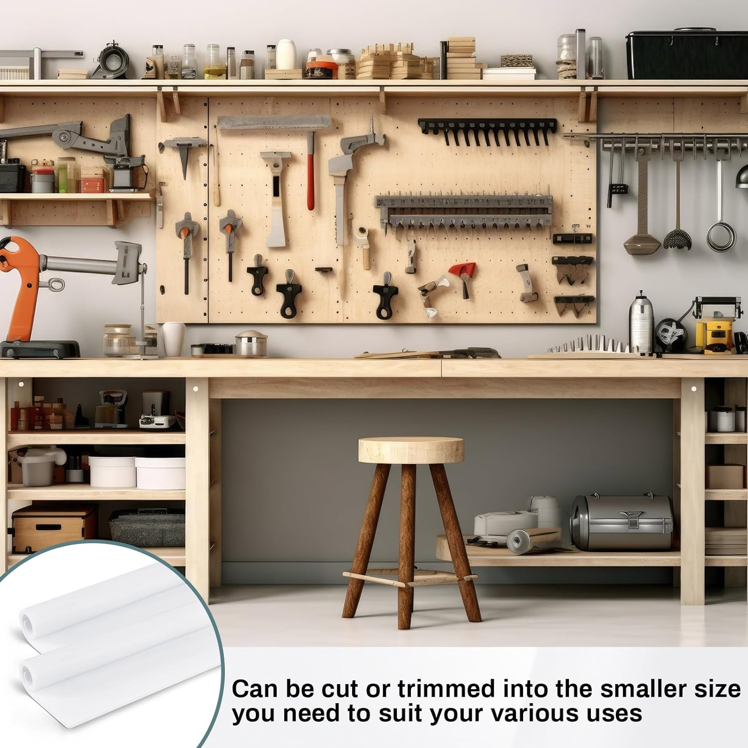 シリコーン ゴム シート 12 x 12 インチ、1/8 インチの白色ゴム パッド、高耐久耐熱ゴム ガスケット素材 - Paidu サプライヤー